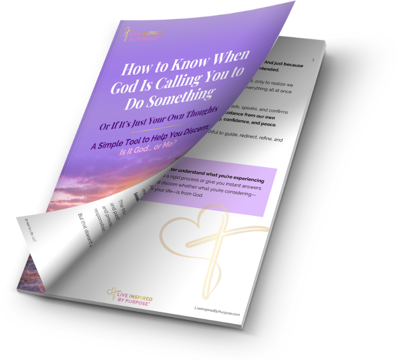 Front cover of the “How to Know When God is Calling You to Do Something” tool for Christian women